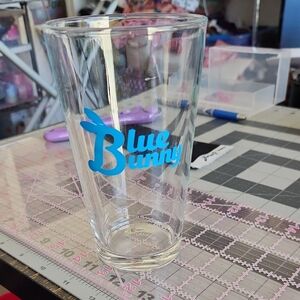Blue Bunny Pint Glass